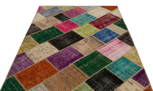 Apex Patchwork Unique Multi Naturel 21849 161 x 232 cm