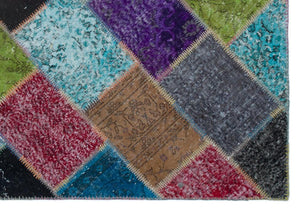 Apex Patchwork Unique Multi Naturel 21959 160 x 230 cm