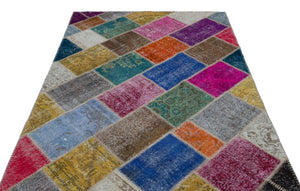 Apex Patchwork Unique Multi Naturel 22007 160 x 230 cm