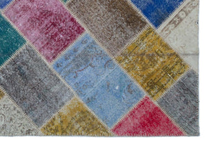 Apex Patchwork Unique Multi Naturel 22007 160 x 230 cm