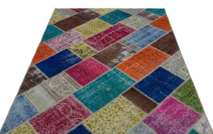 Apex Patchwork Unique Multi Naturel 22011 160 x 230 cm