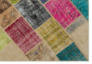 Apex Patchwork Unique Multi Naturel 22027 160 x 230 cm