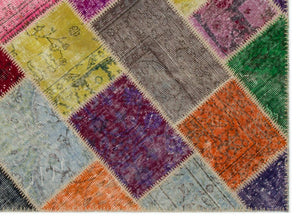 Apex Patchwork Unique Multi Naturel 22046 160 x 230 cm