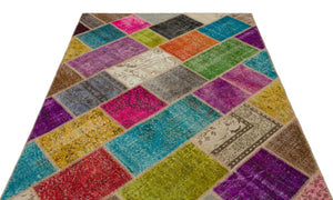 Apex Patchwork Unique Multi Naturel 22052 160 x 230 cm