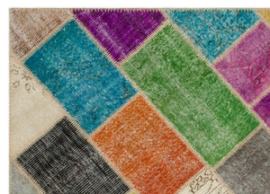 Apex Patchwork Unique Multi Naturel 22052 160 x 230 cm