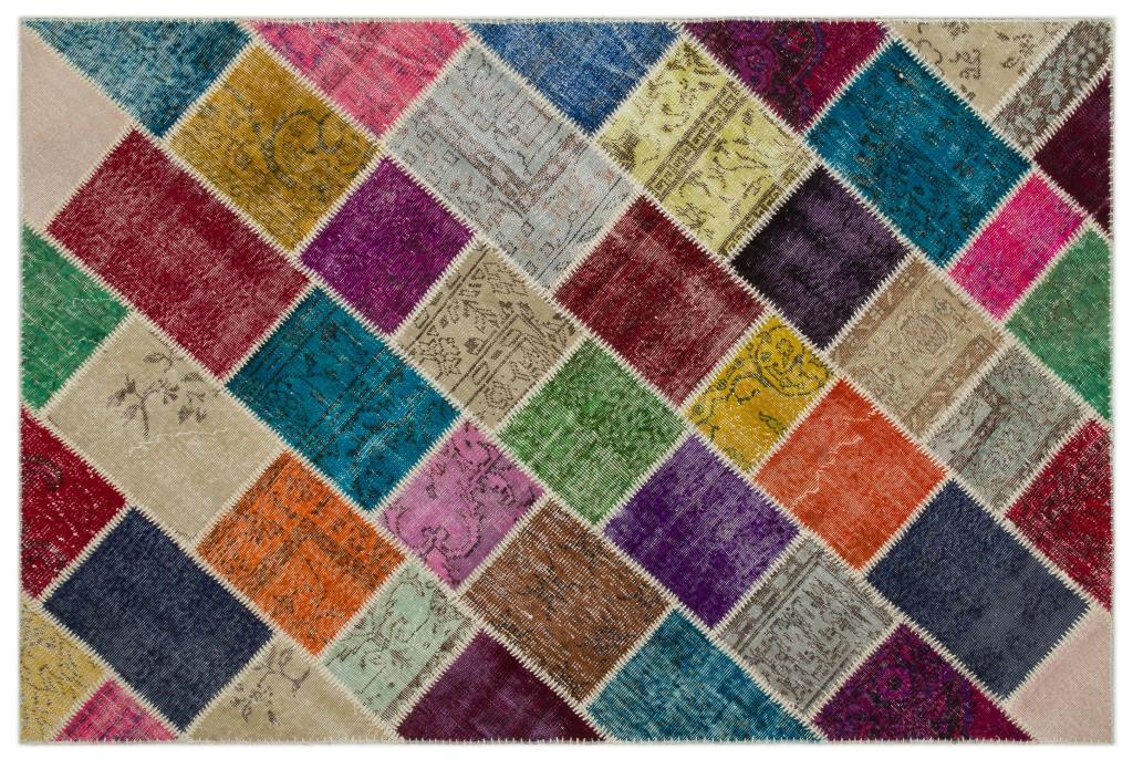 Apex Patchwork Unique Multi Naturel 22058 160 x 230 cm