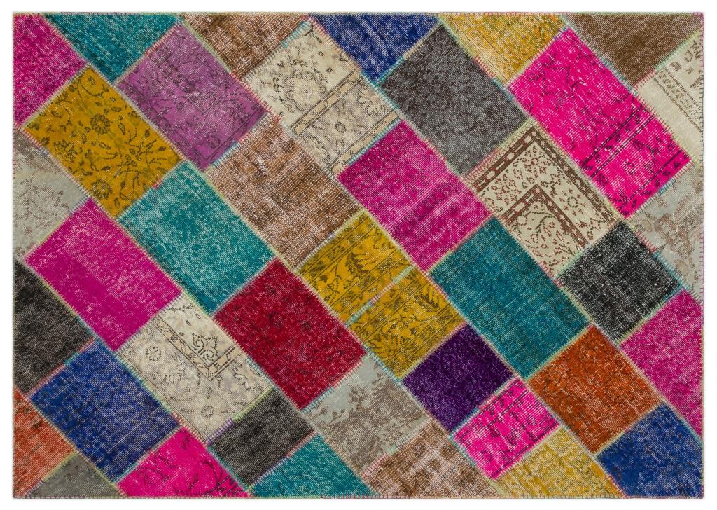 Apex Patchwork Unique Multi Naturel 22065 160 x 230 cm