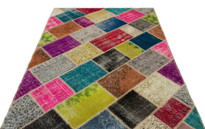 Apex Patchwork Unique Multi Naturel 22085 160 x 230 cm