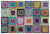 Apex Patchwork Unique Multi Naturel 25022 160 x 240 cm