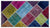 Apex Patchwork Unique Multi Naturel 25956 80 x 150 cm