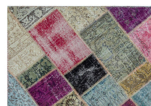 Apex Patchwork Unique Multi Naturel 26388 160 x 230 cm