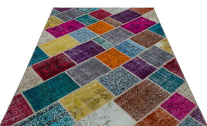 Apex Patchwork Unique Multi Naturel 26487 160 x 230 cm