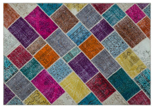 Apex Patchwork Unique Multi Naturel 26487 160 x 230 cm