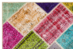 Apex Patchwork Unique Multi Naturel 35536 123 x 182 cm