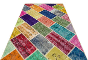 Apex Patchwork Unique Multi Naturel 35812 160 x 233 cm