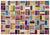 Apex Patchwork Unique Multi Naturel 35893 190 x 271 cm