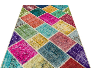 Apex Patchwork Unique Multi Naturel 36222 122 x 184 cm