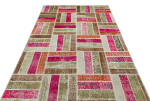 Apex Patchwork Unique Multi Naturel 36919 160 x 248 cm