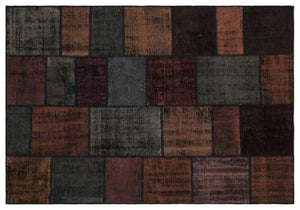 Apex Patchwork Unique Siyah 33866 160 x 230 cm