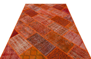 Apex Patchwork Unique Orange 31249 160 x 230 cm