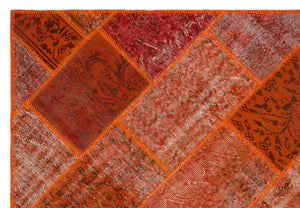 Apex Patchwork Unique Orange 31249 160 x 230 cm