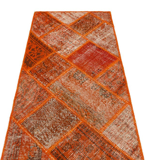 Apex Patchwork Unique Orange 35411 81 x 154 cm