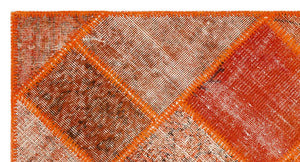 Apex Patchwork Unique Orange 35411 81 x 154 cm