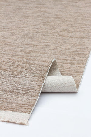 Apex Solid 8333 Beige Machine Carpet 